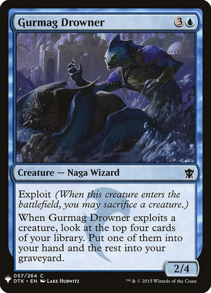 Image for Gurmag Drowner (The List Reprints) (57) - Magic: The Gathering