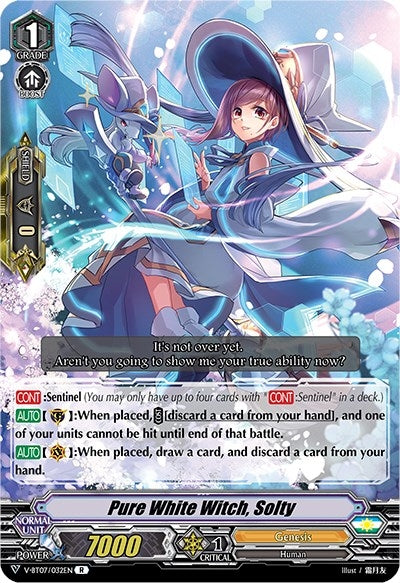 Image for Pure White Witch, Solty (V-BT07: Infinideity Cradle) (V-BT07/032EN) - Cardfight Vanguard