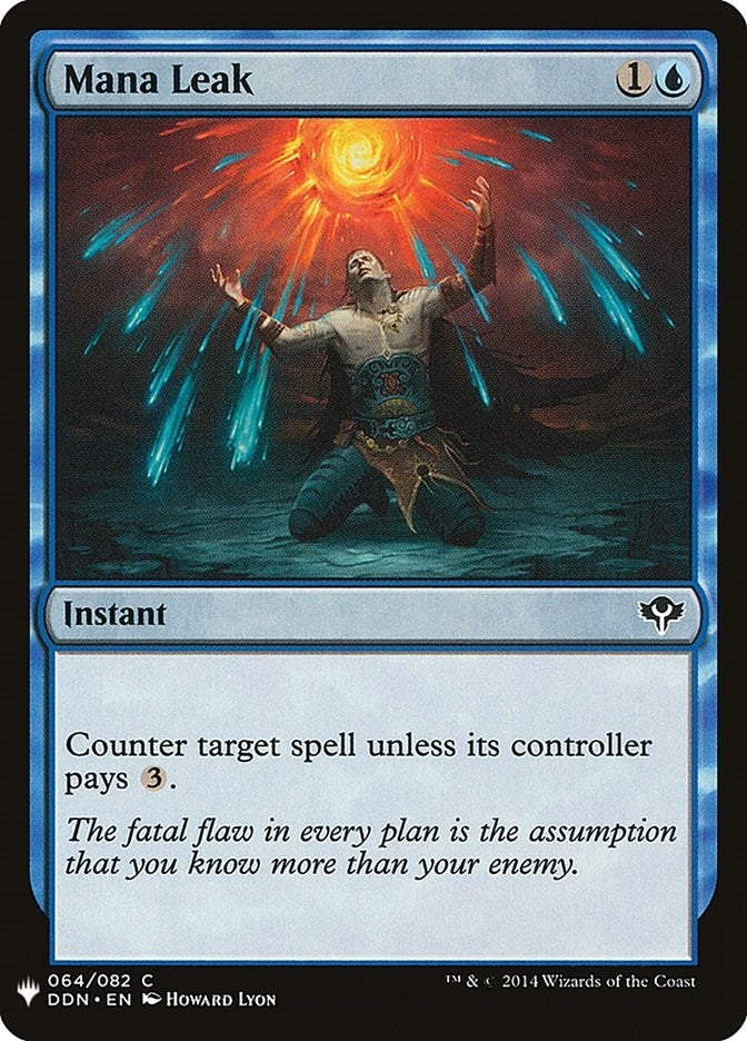 Image for Mana Leak (The List Reprints) (64) - Magic: The Gathering