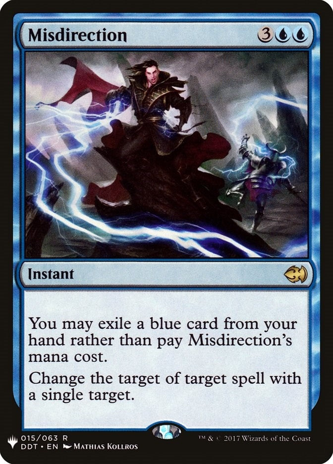 Image for Misdirection (The List Reprints) (15) - Magic: The Gathering