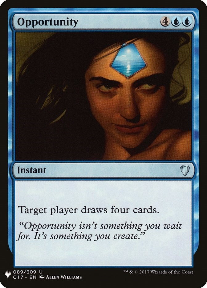 Image for Opportunity (C17) (The List Reprints) (89) - Magic: The Gathering