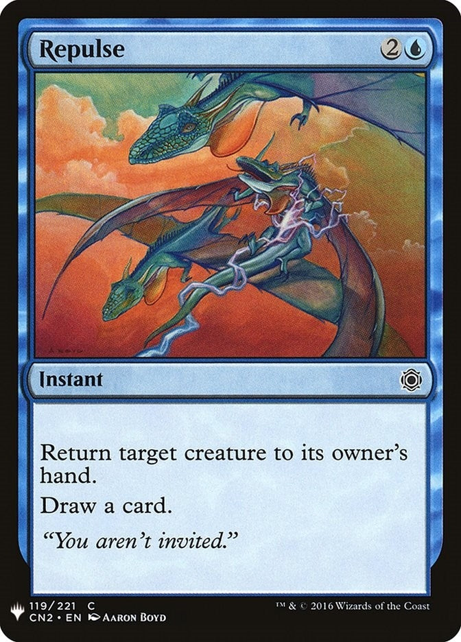 Image for Repulse (The List Reprints) (119) - Magic: The Gathering