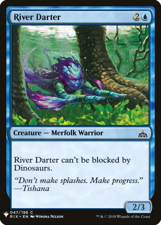 Image for River Darter (The List Reprints) (47) - Magic: The Gathering