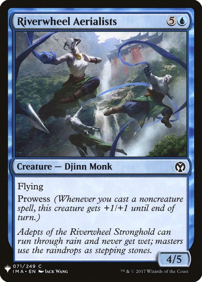 Image for Riverwheel Aerialists (The List Reprints) (71) - Magic: The Gathering