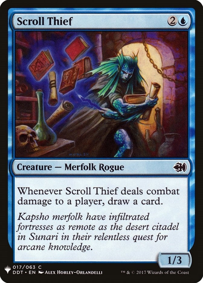 Image for Scroll Thief (The List Reprints) (17) - Magic: The Gathering