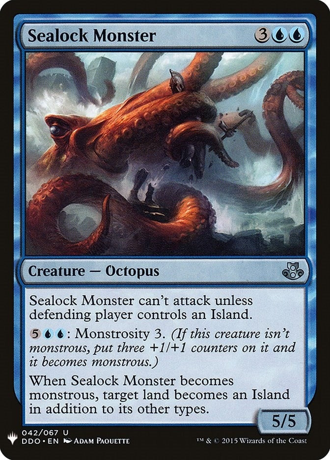 Image for Sealock Monster (The List Reprints) (42) - Magic: The Gathering