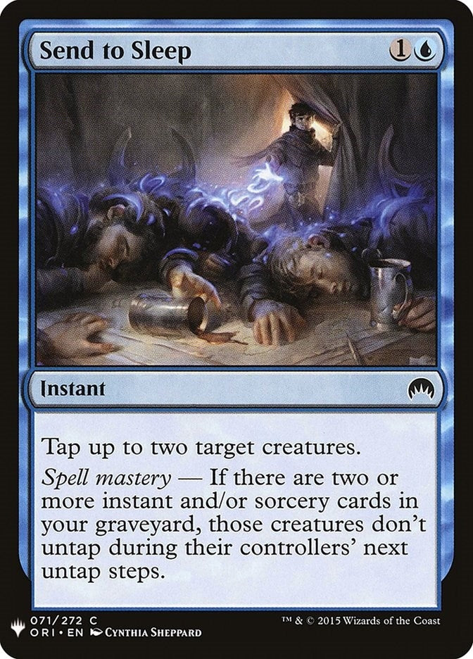 Image for Send to Sleep (The List Reprints) (71) - Magic: The Gathering