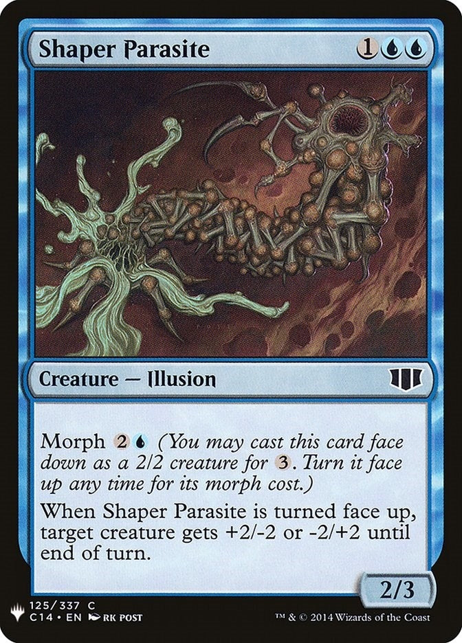 Image for Shaper Parasite (The List Reprints) (125) - Magic: The Gathering
