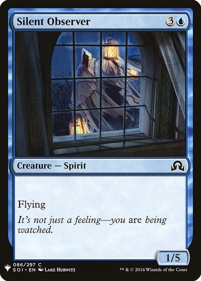 Image for Silent Observer (The List Reprints) (86) - Magic: The Gathering