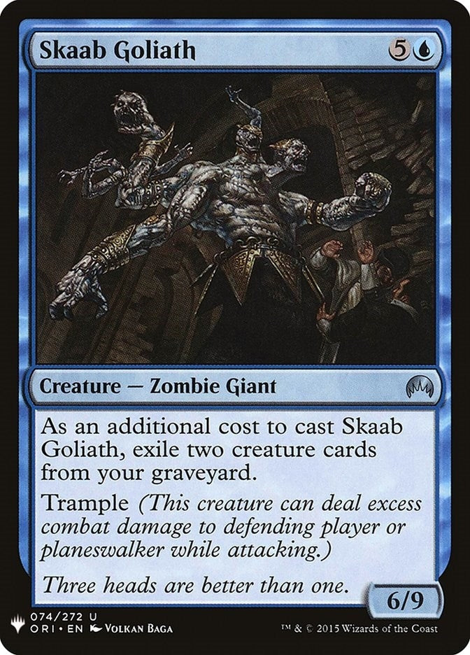 Image for Skaab Goliath (The List Reprints) (74) - Magic: The Gathering