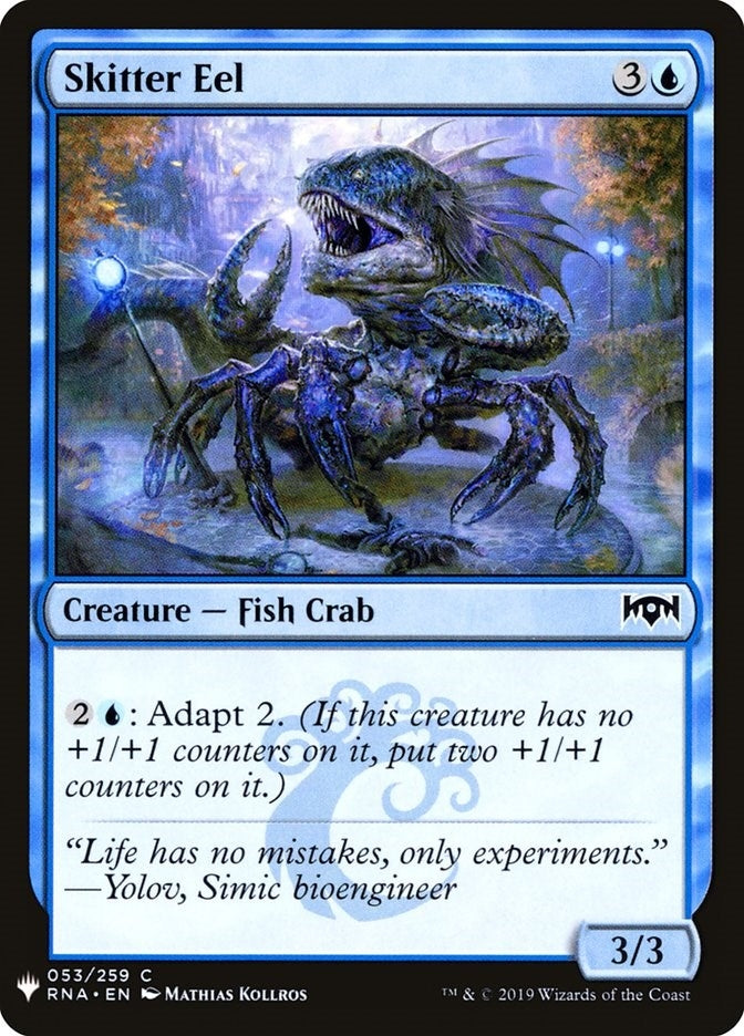 Image for Skitter Eel (The List Reprints) (53) - Magic: The Gathering