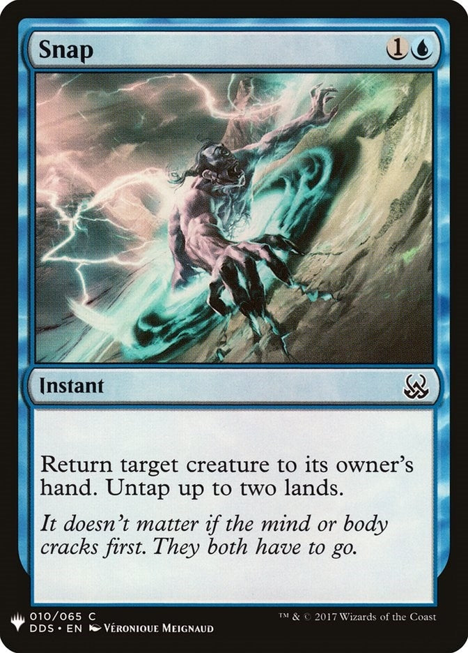 Image for Snap (DDS) (The List Reprints) (10) - Magic: The Gathering
