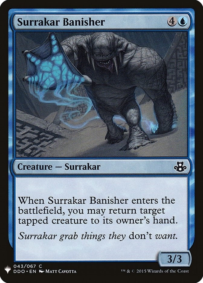 Image for Surrakar Banisher (The List Reprints) (43) - Magic: The Gathering