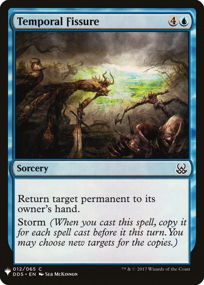 Image for Temporal Fissure (The List Reprints) (12) - Magic: The Gathering