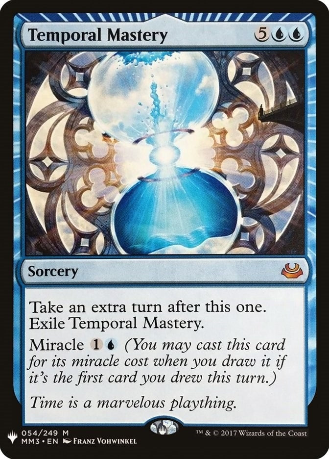 Image for Temporal Mastery (The List Reprints) (54) - Magic: The Gathering