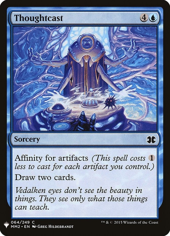 Image for Thoughtcast (The List Reprints) (64) - Magic: The Gathering