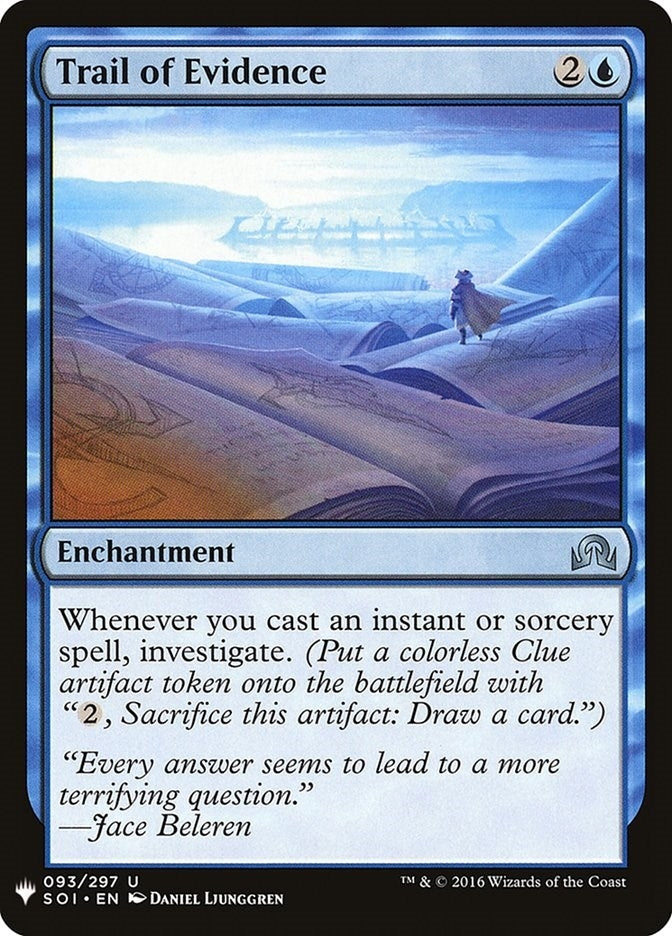 Image for Trail of Evidence (The List Reprints) (93) - Magic: The Gathering