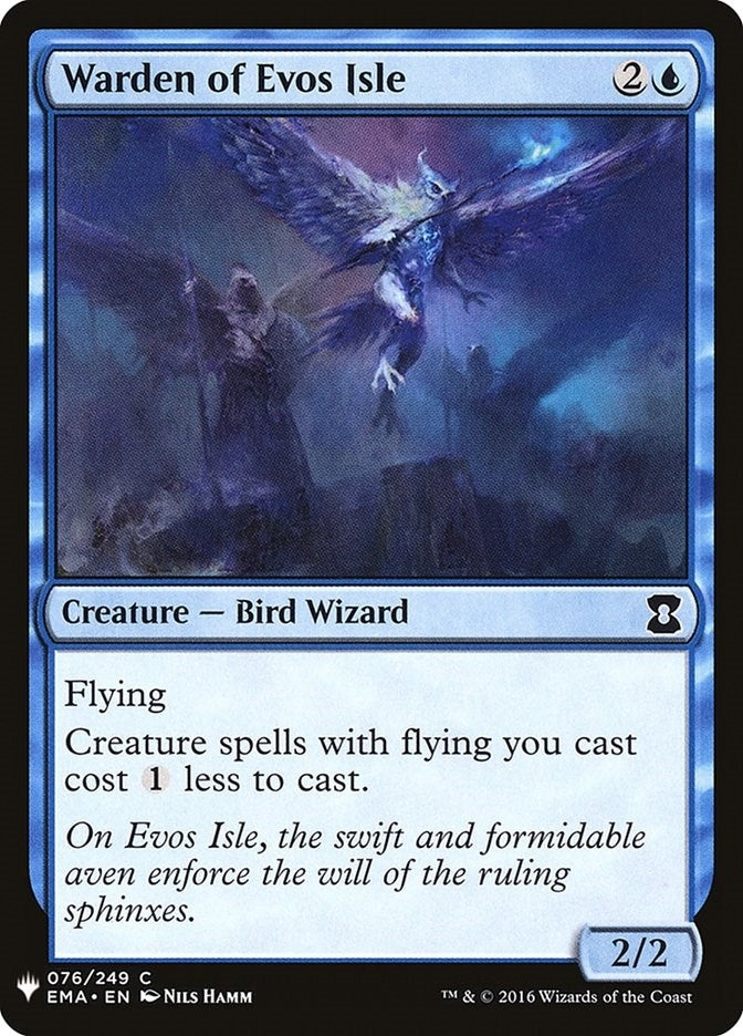 Image for Warden of Evos Isle (The List Reprints) (76) - Magic: The Gathering