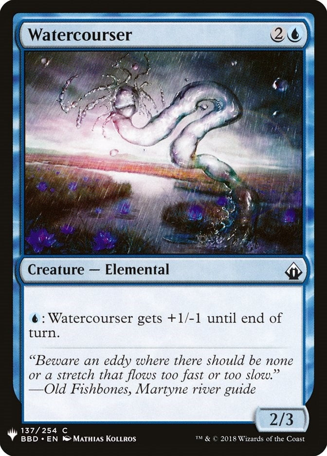 Image for Watercourser (The List Reprints) (137) - Magic: The Gathering