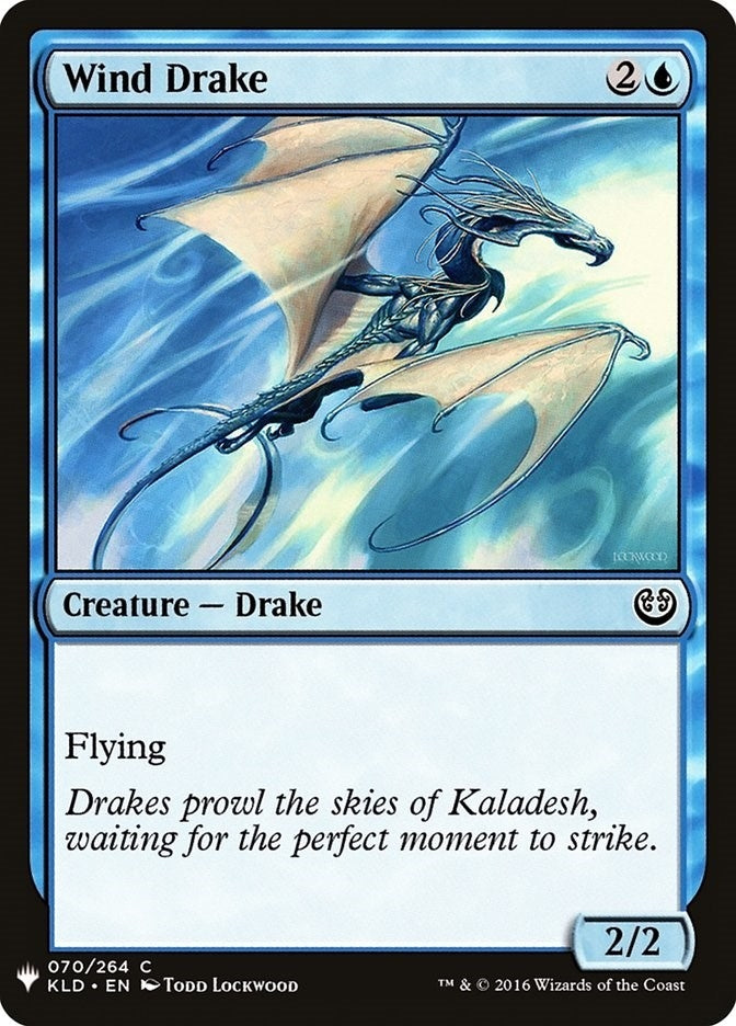 Image for Wind Drake (The List Reprints) (70) - Magic: The Gathering