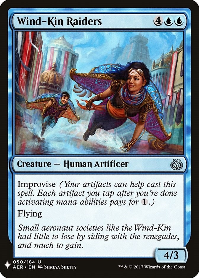 Image for Wind-Kin Raiders (The List Reprints) (50) - Magic: The Gathering