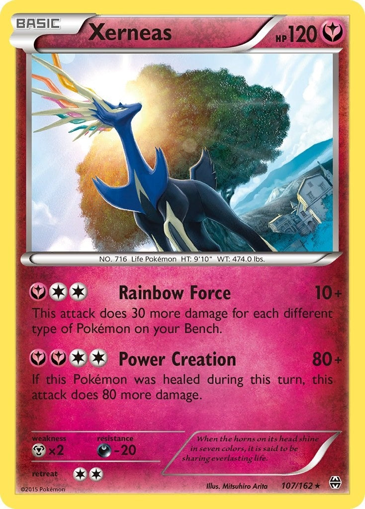 Image for Xerneas - 107/162 (XY BREAKthrough) (Deck Exclusives) (107/162) - Pokemon