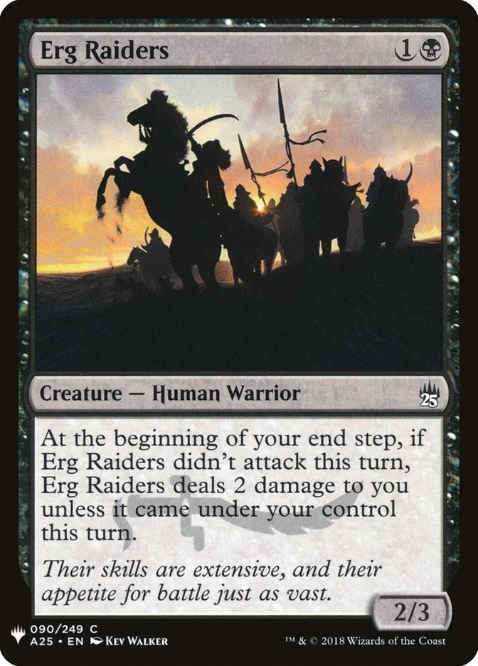 Image for Erg Raiders (The List Reprints) (90) - Magic: The Gathering