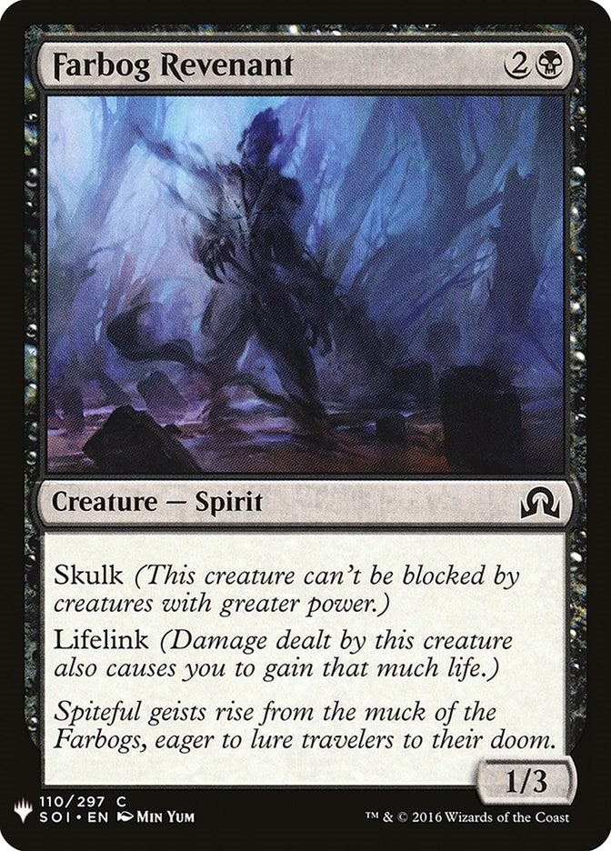 Image for Farbog Revenant (The List Reprints) (110) - Magic: The Gathering