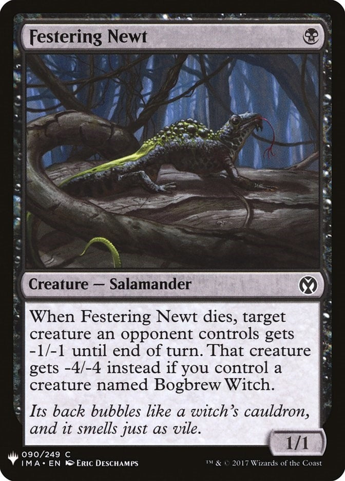 Image for Festering Newt (The List Reprints) (90) - Magic: The Gathering
