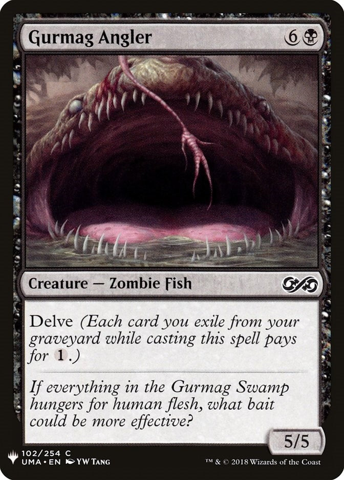 Image for Gurmag Angler (The List Reprints) (102) - Magic: The Gathering