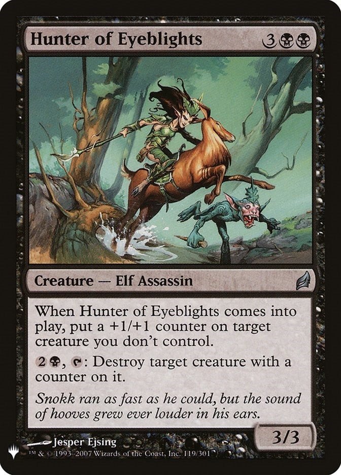 Image for Hunter of Eyeblights (The List Reprints) (119) - Magic: The Gathering