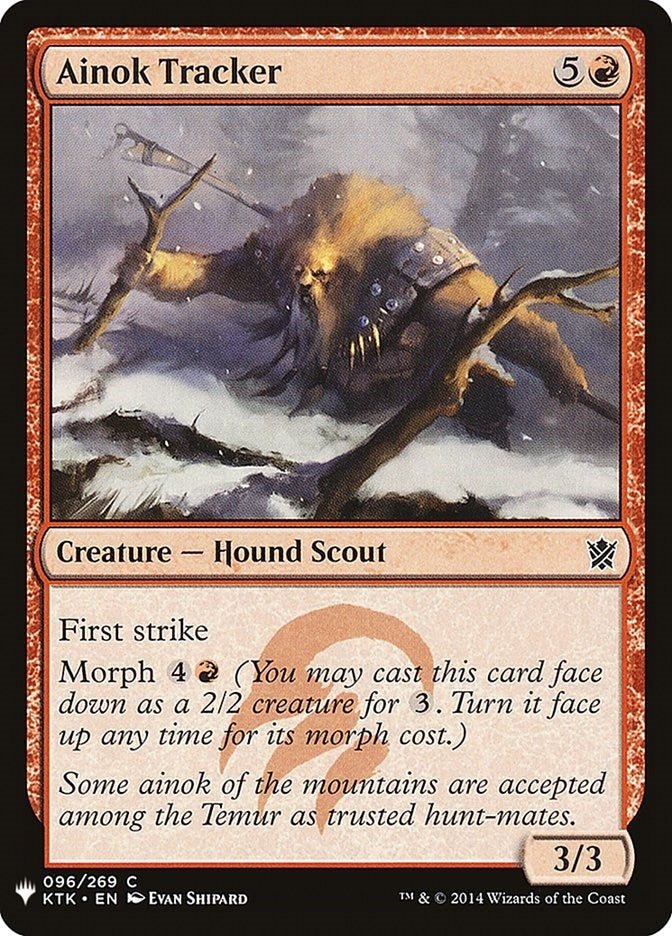 Image for Ainok Tracker (The List Reprints) (96) - Magic: The Gathering