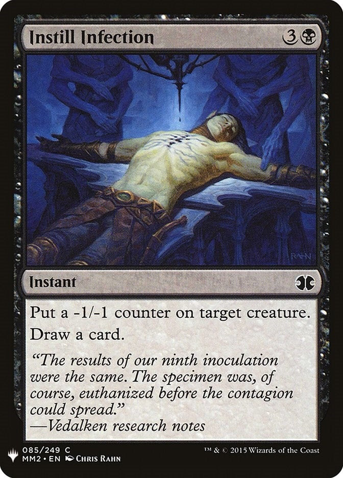 Image for Instill Infection (The List Reprints) (85) - Magic: The Gathering