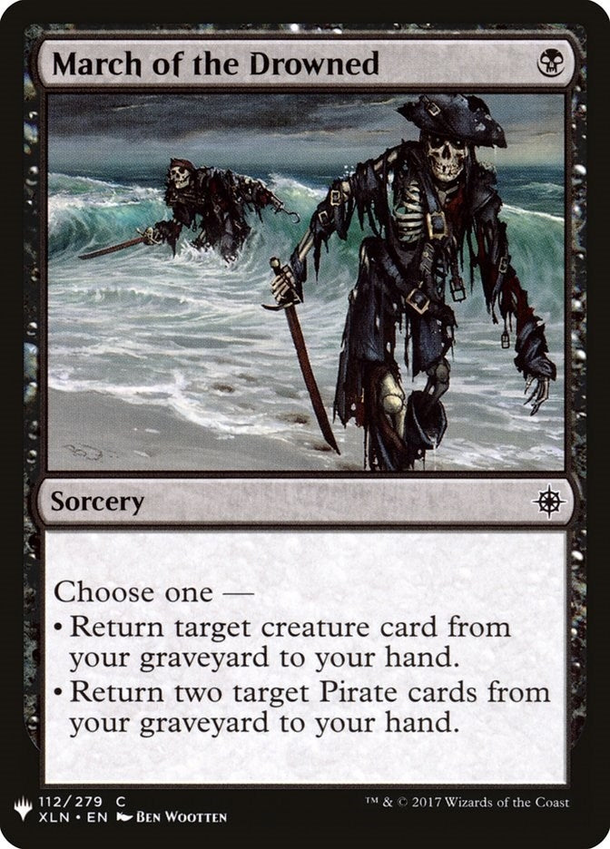 Image for March of the Drowned (The List Reprints) (112) - Magic: The Gathering