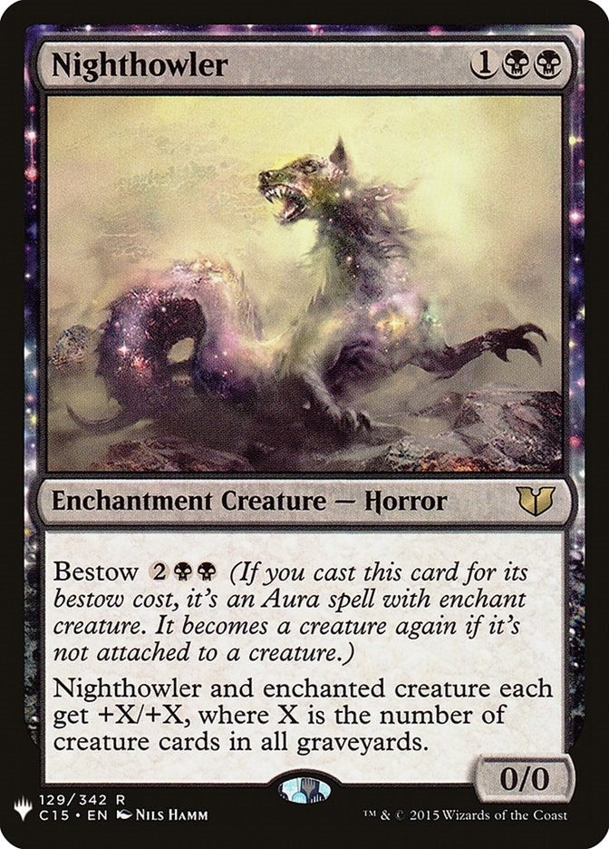 Image for Nighthowler (The List Reprints) (129/342) - Magic: The Gathering