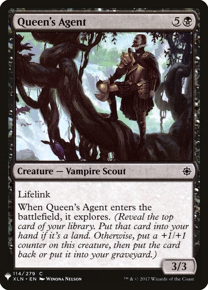 Image for Queen's Agent (The List Reprints) (114) - Magic: The Gathering