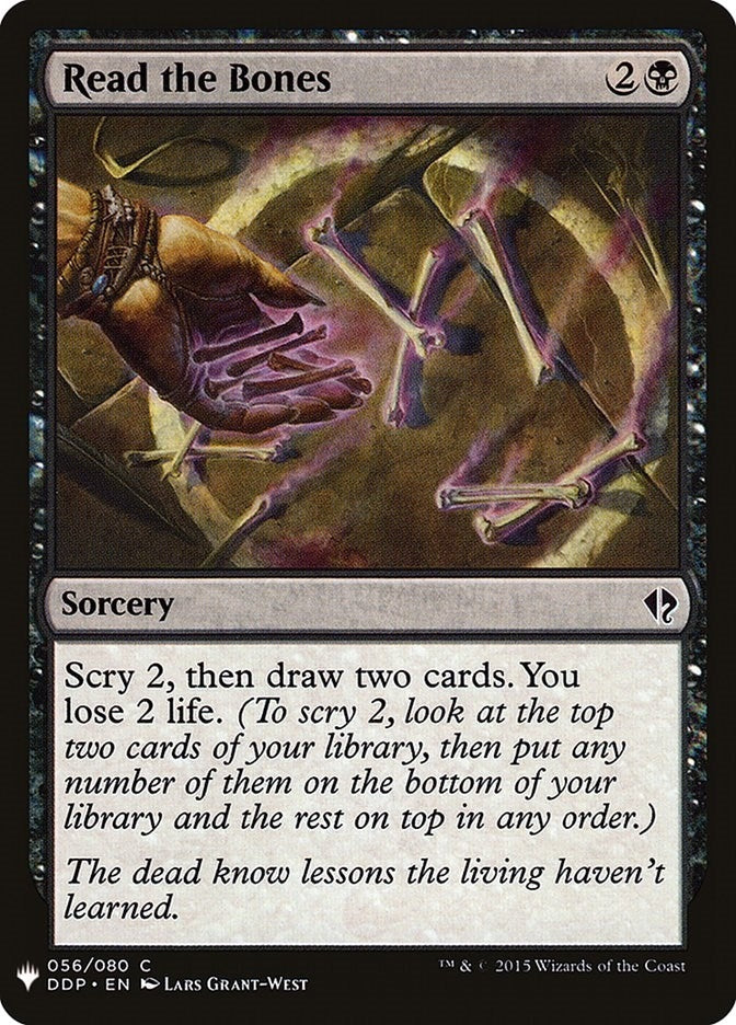 Image for Read the Bones (The List Reprints) (56) - Magic: The Gathering