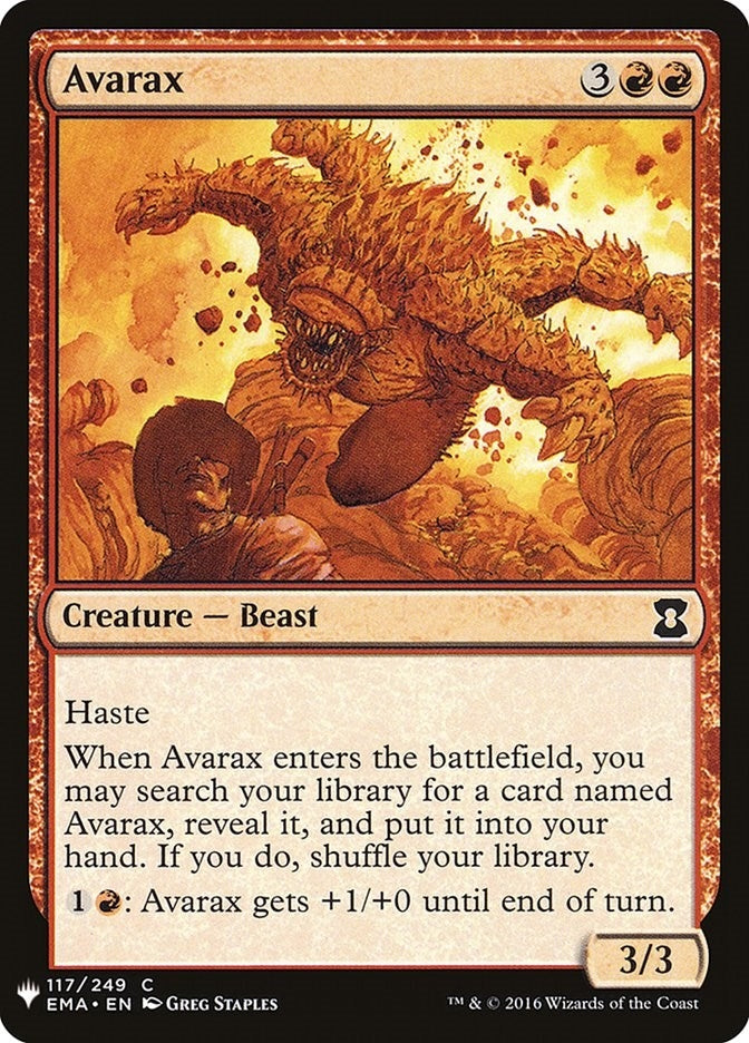 Image for Avarax (The List Reprints) (117) - Magic: The Gathering