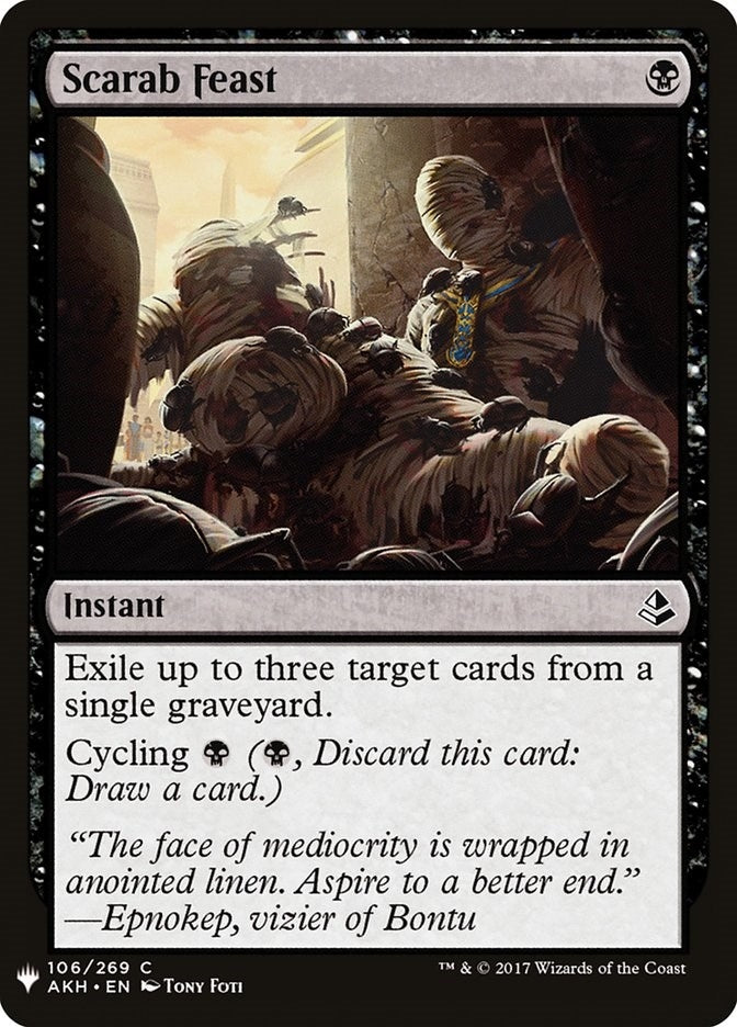 Image for Scarab Feast (The List Reprints) (106) - Magic: The Gathering