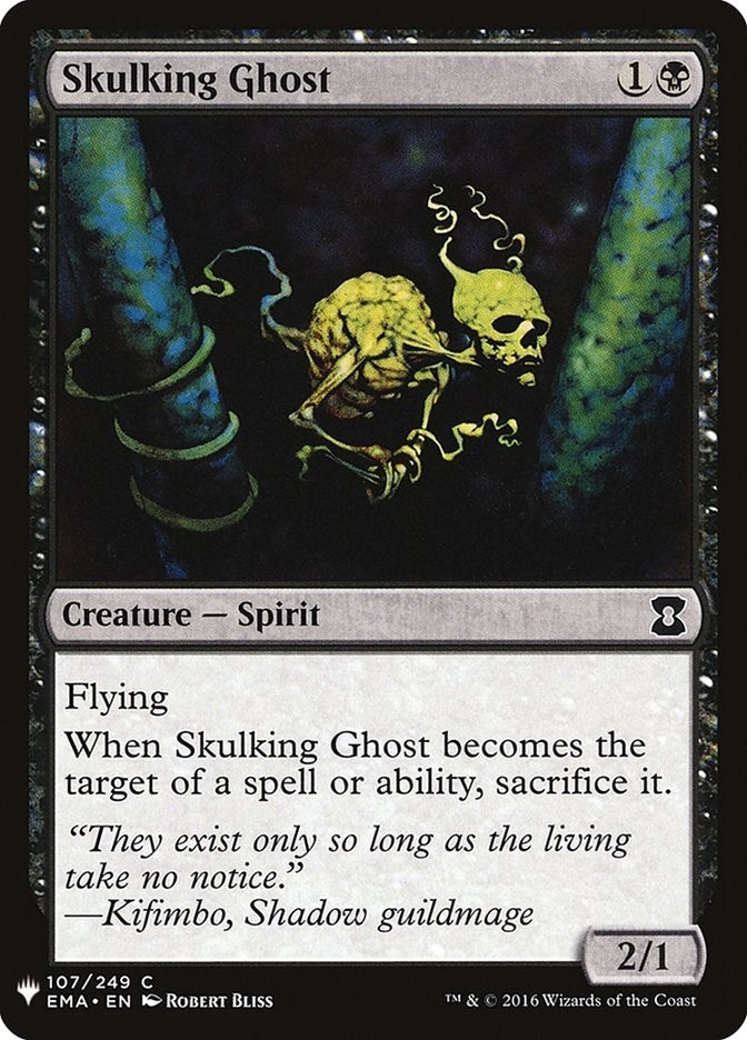 Image for Skulking Ghost (The List Reprints) (107) - Magic: The Gathering