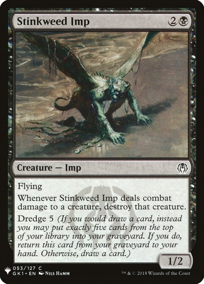 Image for Stinkweed Imp (The List Reprints) (53) - Magic: The Gathering