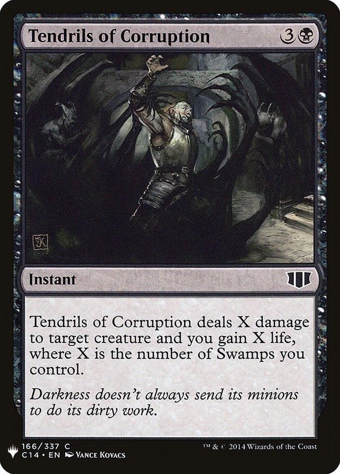 Image for Tendrils of Corruption (The List Reprints) (166) - Magic: The Gathering