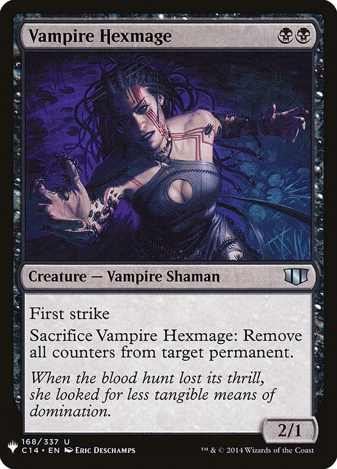 Image for Vampire Hexmage (The List Reprints) (168) - Magic: The Gathering