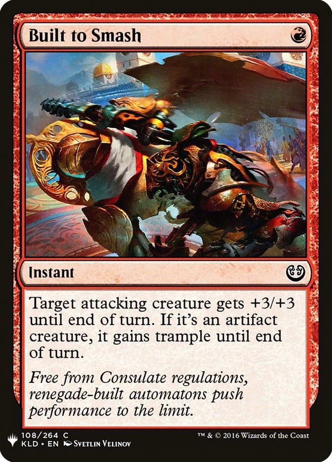 Image for Built to Smash (The List Reprints) (108) - Magic: The Gathering