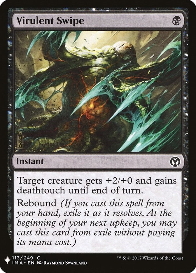 Image for Virulent Swipe (The List Reprints) (113) - Magic: The Gathering