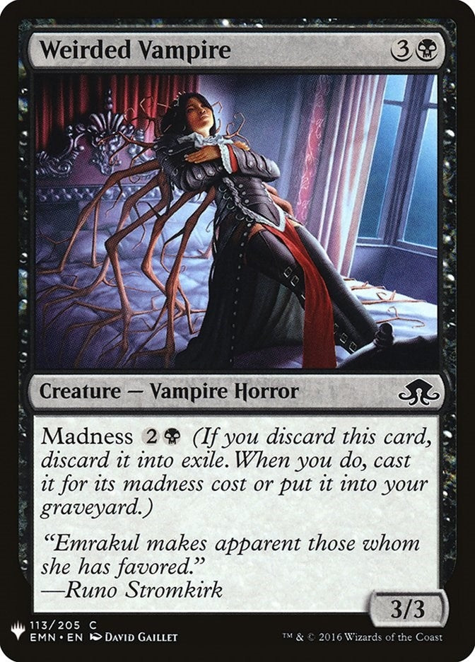 Image for Weirded Vampire (The List Reprints) (113) - Magic: The Gathering