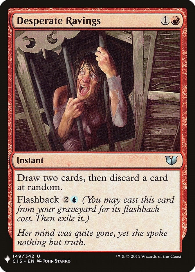 Image for Desperate Ravings (The List Reprints) (149) - Magic: The Gathering