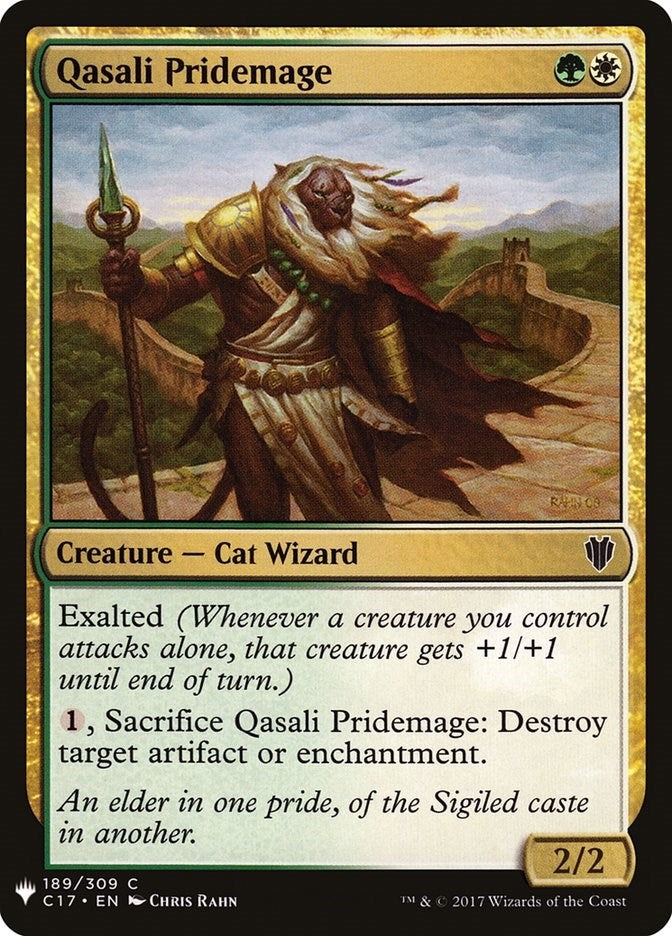 Image for Qasali Pridemage (The List Reprints) (189) - Magic: The Gathering