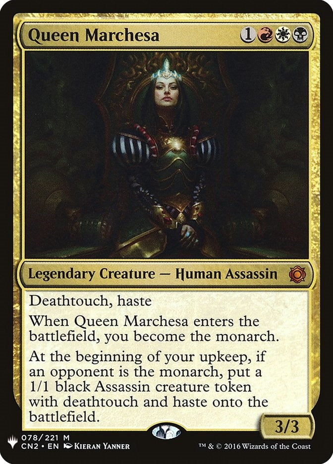 Image for Queen Marchesa (The List Reprints) (78) - Magic: The Gathering