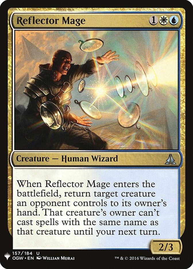 Image for Reflector Mage (The List Reprints) (157) - Magic: The Gathering